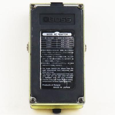 【中古】 スーパーオーバードライブ エフェクター BOSS SD-1 Super Over Drive Made in Japan ギターエフェクター 本体画像 裏