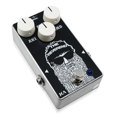 JCA Pedals ジェイシーエーペダルズ THE REVEREND オーバードライブ ギターエフェクター 斜めアングル画像