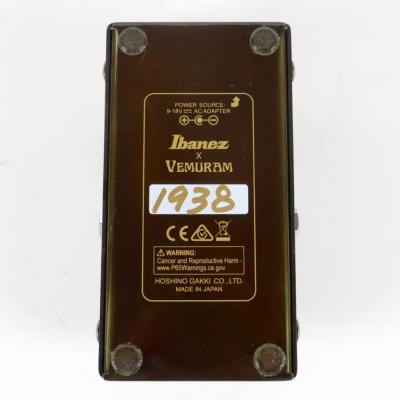 【中古】IBANEZ TSV808 Ibanez Tube Screamer + Vemuram Jan Ray アイバニーズ チューブスクリーマー + ベムラム ジャンレイ ギターエフェクター 裏面