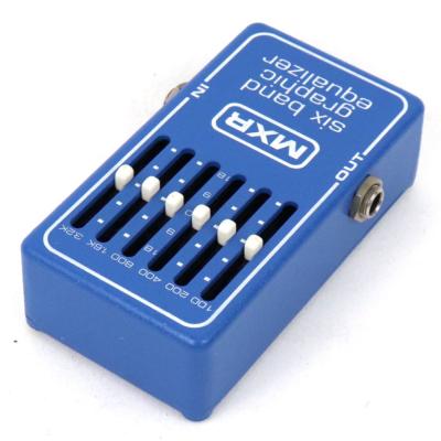 【中古】 イコライザー MXR six band graphic equalizer ギターエフェクター 左サイド