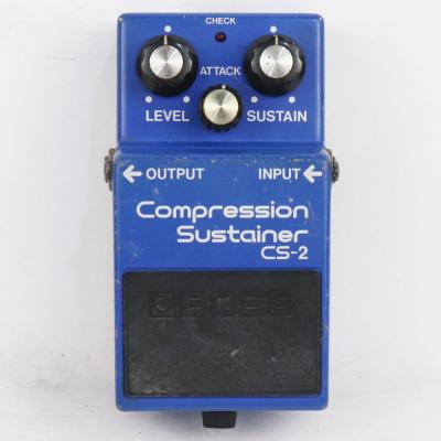 【中古】 コンプレッサー エフェクター BOSS CS-2 Made in Japan Compression Sustainer ギターエフェクター