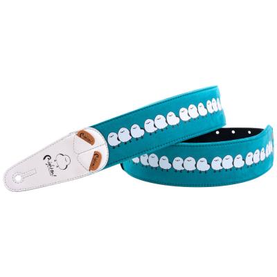 Righton! STRAPS ライトオンストラップ SHIMAENAGA GYUGYU シマエナガイラスト ギターストラップ サブ画像1