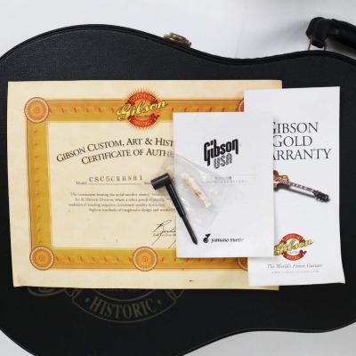 【中古】 エレキギター Gibson Custom Shop Les Paul Class5 Cranberry Mod. 2001年製 リアピックアップ交換 ギブソン レスポール クラス5 クランベリー(シースルーレッド) 付属品画像