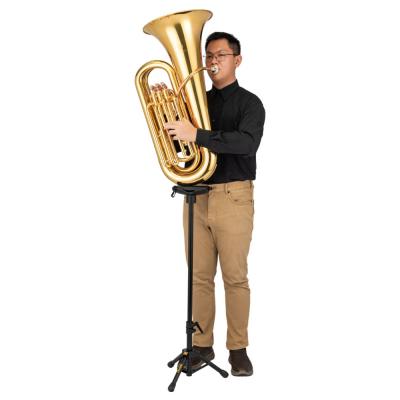 HERCULES ハーキュレス DS753BB2 2-Way Low Brass Stand ブラススタンド チューバ用サポートスタンド ユーフォニアム用サポートスタンド 使用例画像2