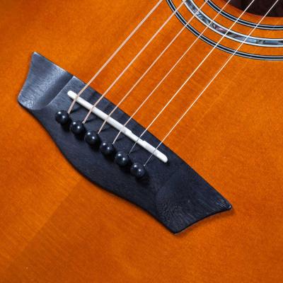 Washburn ワッシュバーン WCG10CE エレクトリックアコースティックギター ブリッジ画像