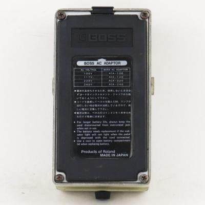 【中古】 ノイズゲート エフェクター BOSS NF-1 Noise Gate Made in Japan ギターエフェクター 本体画像 裏
