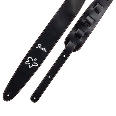 Fender フェンダー Moeka Shiotsuka Signature Strap Black ギターストラップ エンド部