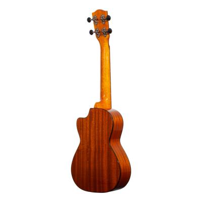 Ohana ukuleles オハナウクレレ CK-60CG コンサートウクレレ バック斜めアングル画像