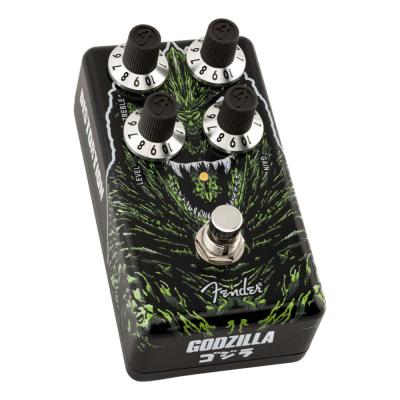 Fender フェンダー Godzilla Distortion ディストーション ギターエフェクター ゴジラ 斜めアングル画像