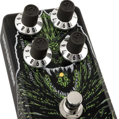 Fender フェンダー Godzilla Distortion ディストーション ギターエフェクター ゴジラ コントロール画像