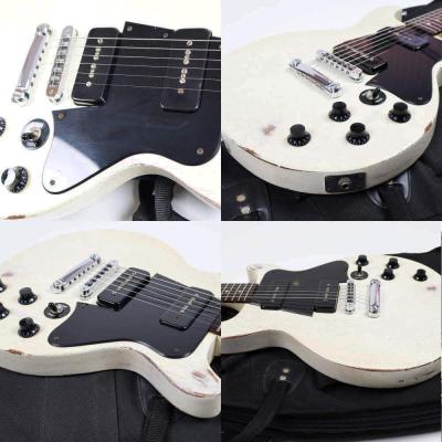 【中古】 エレキギター Gibson Les Paul Faded Double Cutaway Worn White 2006年製 Junior Special スタイル ギブソン レスポールフェイデッド 傷 2