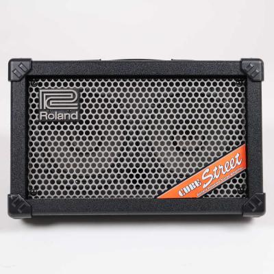 【中古】 ギターアンプ ローランド ROLAND CUBE Street BK 乾電池駆動パフォーマンス用ステレオアンプ ギターアンプ 本体画像