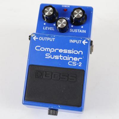 【中古】 コンプレッサー エフェクター BOSS CS-2 Made in Japan Compression Sustainer ギターエフェクター