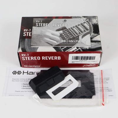 【中古】 リバーブ エフェクター DigiTech HardWire RV-7 Stereo Reverb デジテック ギターエフェクター 付属品画像
