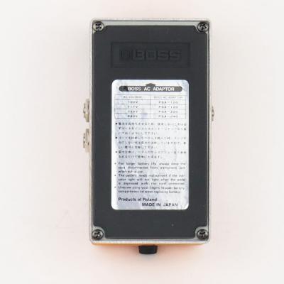【中古】 ターボディストーション エフェクター BOSS DS-2 Turbo Distortion Made in Japan 日本製 ギターエフェクター 裏面