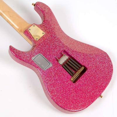 【中古】 エレキギター ESP SNAPPER-7 Ohmura Custom Twinkle Pink with EMG 大村孝佳氏モデル 7弦 EMG ツインクルピンク ボディバック