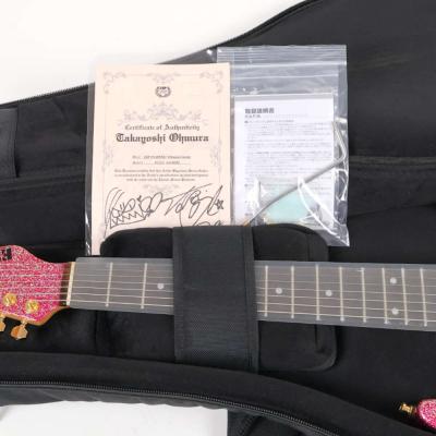【中古】 エレキギター ESP SNAPPER-7 Ohmura Custom Twinkle Pink with EMG 大村孝佳氏モデル 7弦 EMG ツインクルピンク 付属品
