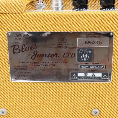 【中古】 Fender BLUES JUNIOR LACQUERED TWEED ギターアンプ コンボ 真空管アンプ プレート