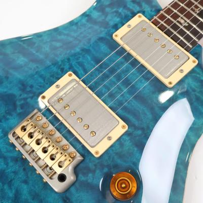 【中古】 エレキギター PRS Custom 22 Trem Blue Matteo Brazilian Limited Edition 10Top Quilt 2003年製 白濁あり Paul Reed Smith BZF ハカランダ指板 ポールリードスミス 詳細画像