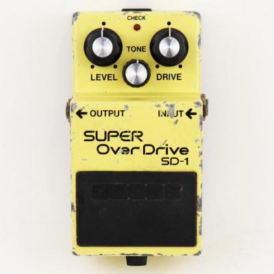 【中古】 スーパーオーバードライブ エフェクター BOSS SD-1 Super Over Drive Made in Japan ギターエフェクター