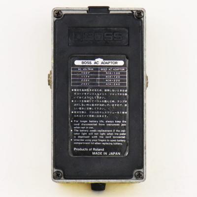 【中古】 スーパーオーバードライブ エフェクター BOSS SD-1 Super Over Drive Made in Japan ギターエフェクター 本体画像 裏