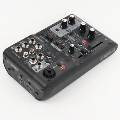 【中古】 ミキサー ヤマハ YAMAHA AG03 mk2 ライブストリーミングミキサー 側面