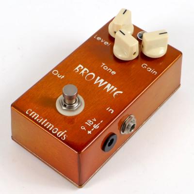 【中古】 ディストーション CMATMODS Brownie ギターエフェクター 右サイド