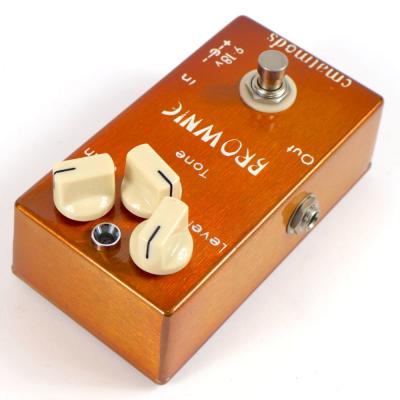 【中古】 ディストーション CMATMODS Brownie ギターエフェクター 左サイド