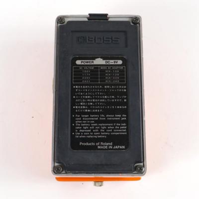 【中古】 ディストーション エフェクター BOSS DS-1 Distortion 1980年製 Made in Japan Silver Screw 銀ネジ ギターエフェクター 裏面