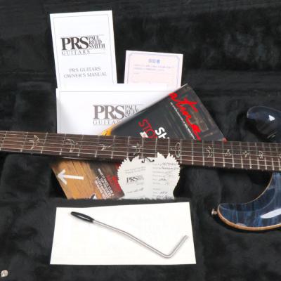 【中古】 エレキギター PRS Custom 24 10Top Whale Blue 2010年製 ロータリースイッチ Paul Reed Smith ポールリードスミス カスタム24 ホエールブルー 付属品