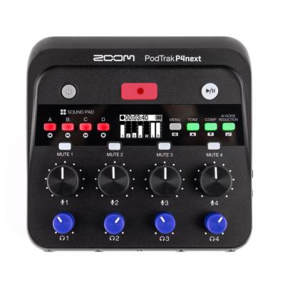 ZOOM ズーム PodTrak P4next ポッドキャストレコーダー
