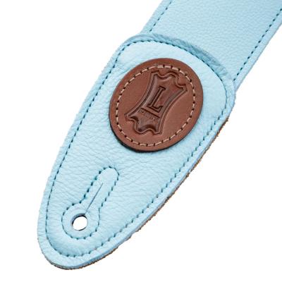 LEVY’S MSS7G-SBL ギターストラップ レザーエンド