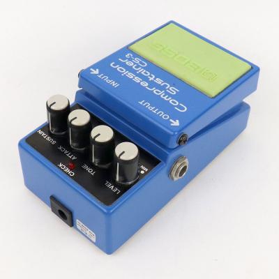 【中古】コンプレッサー エフェクター BOSS CS-3 Compression Sustainer ギターエフェクター 全体