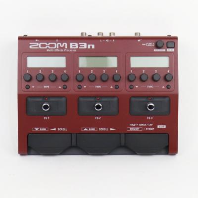 【中古】 ベースエフェクター ZOOM B3n ベース用マルチエフェクター ズーム