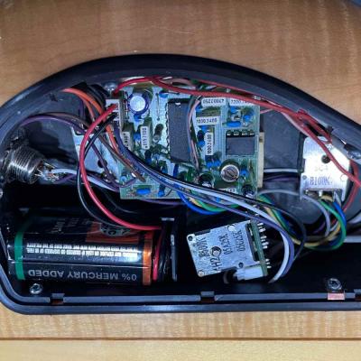 【中古】WARWICK ワーウィック Streamer Stage I 5st NAT Broad Neck 2005年製 5弦エレキベース スルーネック 内部