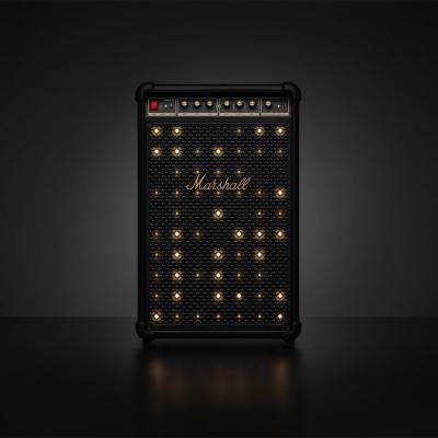 MARSHALL マーシャル Bromley 750 Black and Brass ワイヤレスパーティースピーカー ポータブルスピーカー ライトイメージ画像
