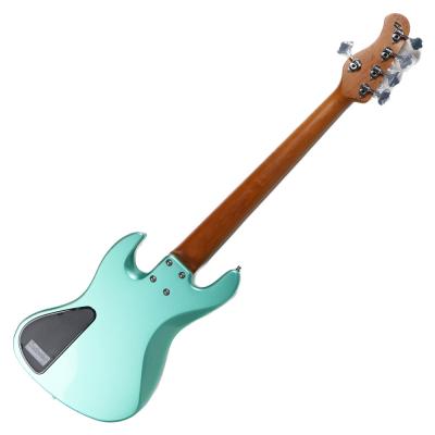 Sadowsky サドウスキー MetroExpress MX21 VJ5 Morado Fingerboard Sage Green Metallic 5弦エレキベース ボディバック画像