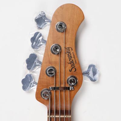 Sadowsky サドウスキー MetroExpress MX21 VJ5 Morado Fingerboard Sage Green Metallic 5弦エレキベース ヘッド画像