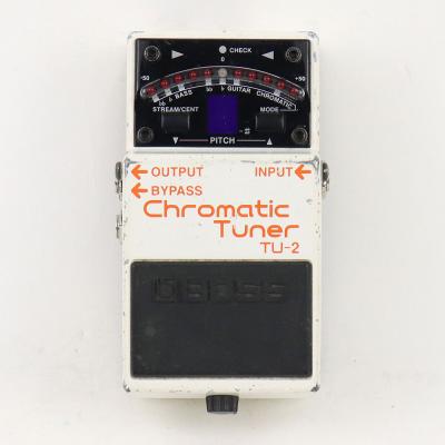 【中古】 クロマチックチューナー エフェクター BOSS TU-2 Chromatic Tuner ペダルチューナー