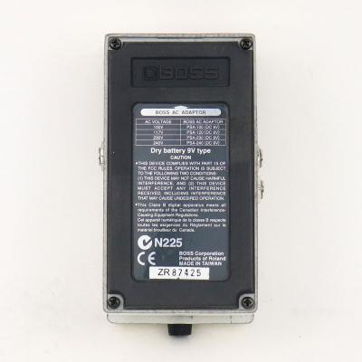 【中古】 クロマチックチューナー エフェクター BOSS TU-2 Chromatic Tuner ペダルチューナー 裏面