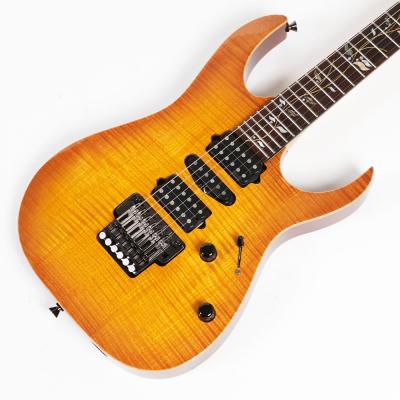 【中古】 Ibanez アイバニーズ j.custom RG8270F VV 2005年製 エレキギター フレイムメイプルトップ仕様 日本製 ボディトップ