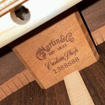 【中古】 アコースティックギター MARTIN Custom Shop CTM OM-45 2020年製 マーチン カスタムショップ アディロンダックスプルーストップ マダガスカルローズウッドバック&サイド 刻印