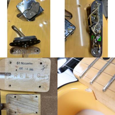 【中古】Fender Custom Shop フェンダー カスタムショップ 1951 Nocaster NOS Blonde 2009年製 ノーキャスター エレキギター 詳細画像