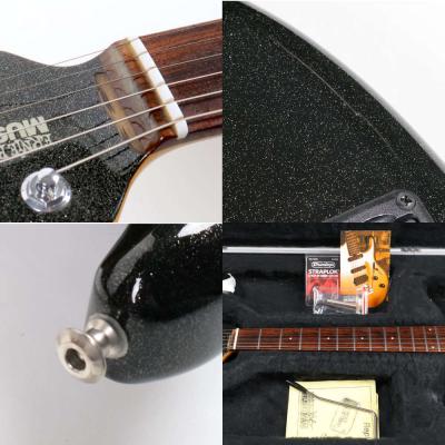 【中古】 エレキギター MUSIC MAN LUKE Black Sparkle Mod. Sustainer搭載 2002年製 ルカサーサイン入り Steve Lukather Signature ミュージックマン ルーク スティーブ・ルカサーモデル 傷、付属品
