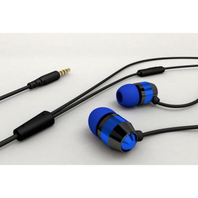 Hi-Unit ハイユニット HSE-A1000wC-BL リモコンマイク+変換アダプタ付 イヤホン ブルー ケーブル