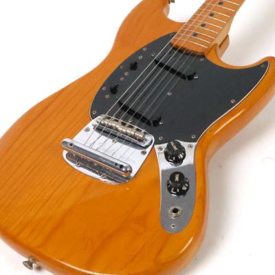 【中古】 エレキギター Fender Mustang NAT Maple FingerBoard 1978年製 フェンダー ムスタング トップ