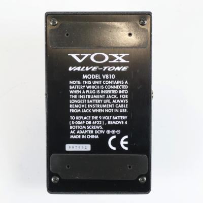 【中古】 VOX V810 VALVE-TONE ギターエフェクター 詳細画像