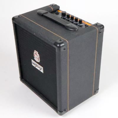 【中古】 ORANGE CRUSH BASS 25B BLACK ベースアンプ コンボ 右サイド