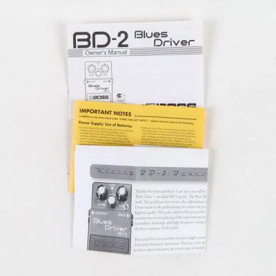 【中古】 Keeley キーリー BOSS BD-2 Blues Driver ブルースドライバー Phat Mod ギターエフェクター オーバードライブ 付属品