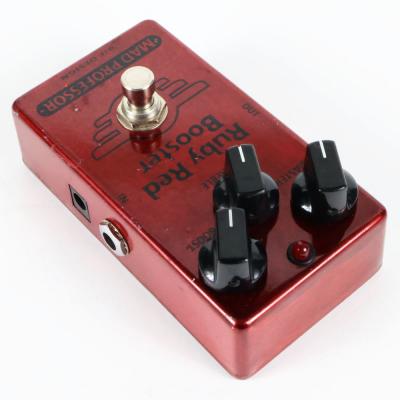 【中古】 Mad Professor Ruby Red Booster FAC ブースター ギターエフェクター 本体画像 斜め